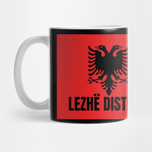 Lezhë District City in Albanian Flag Mug